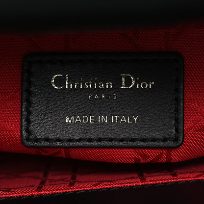 Christian Dior Lambskin Cannage Small My ABCDior Lady Dior Black 6 of 14
