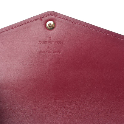 Louis Vuitton Vernis Sarah Wallet NM Magenta 6 of 6