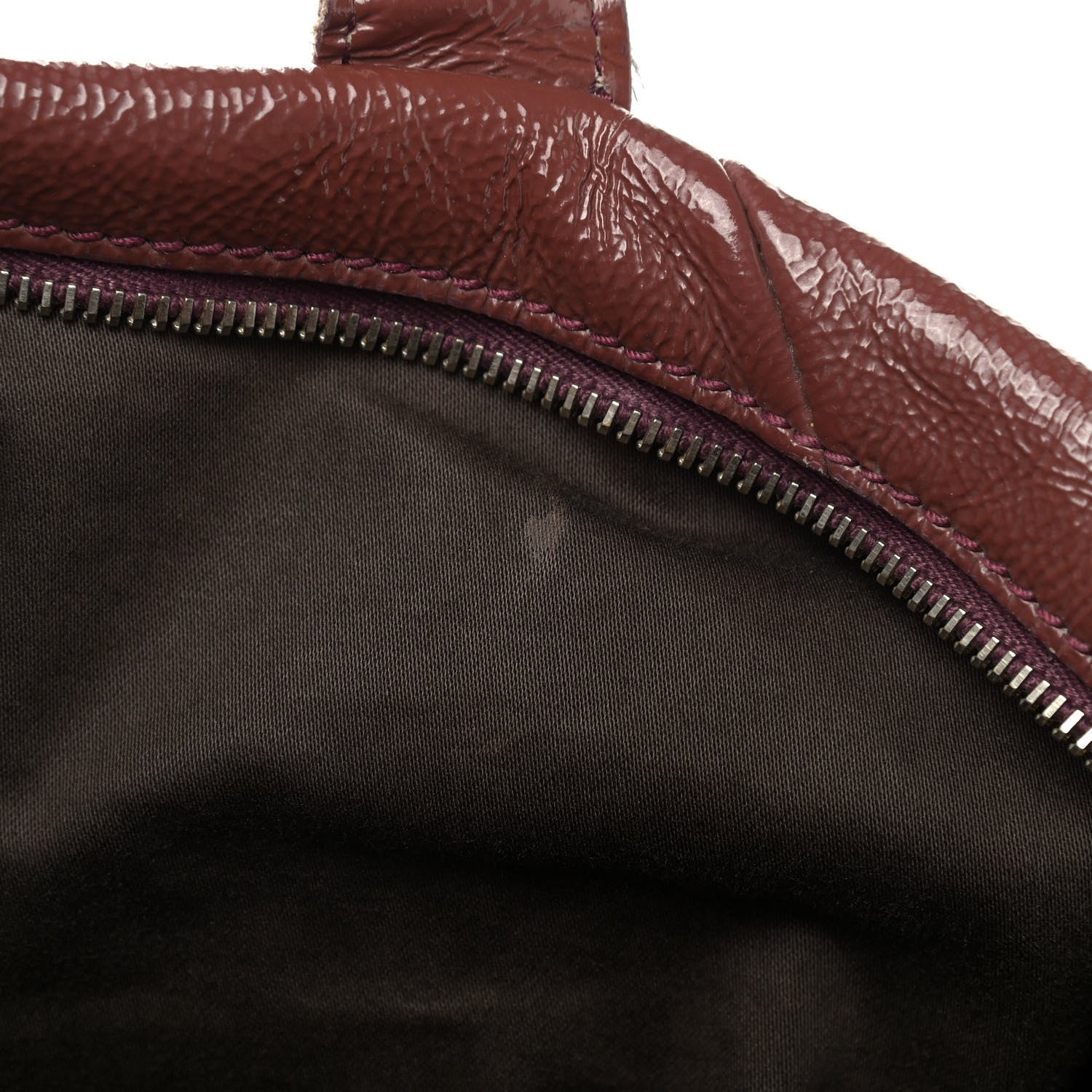 Saint Laurent Textured Patent Medium Easy Sac Dark Red 23 of 23