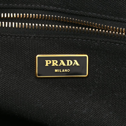 Prada Canapa Camouflage Tote  Pink Brown 6 of 11