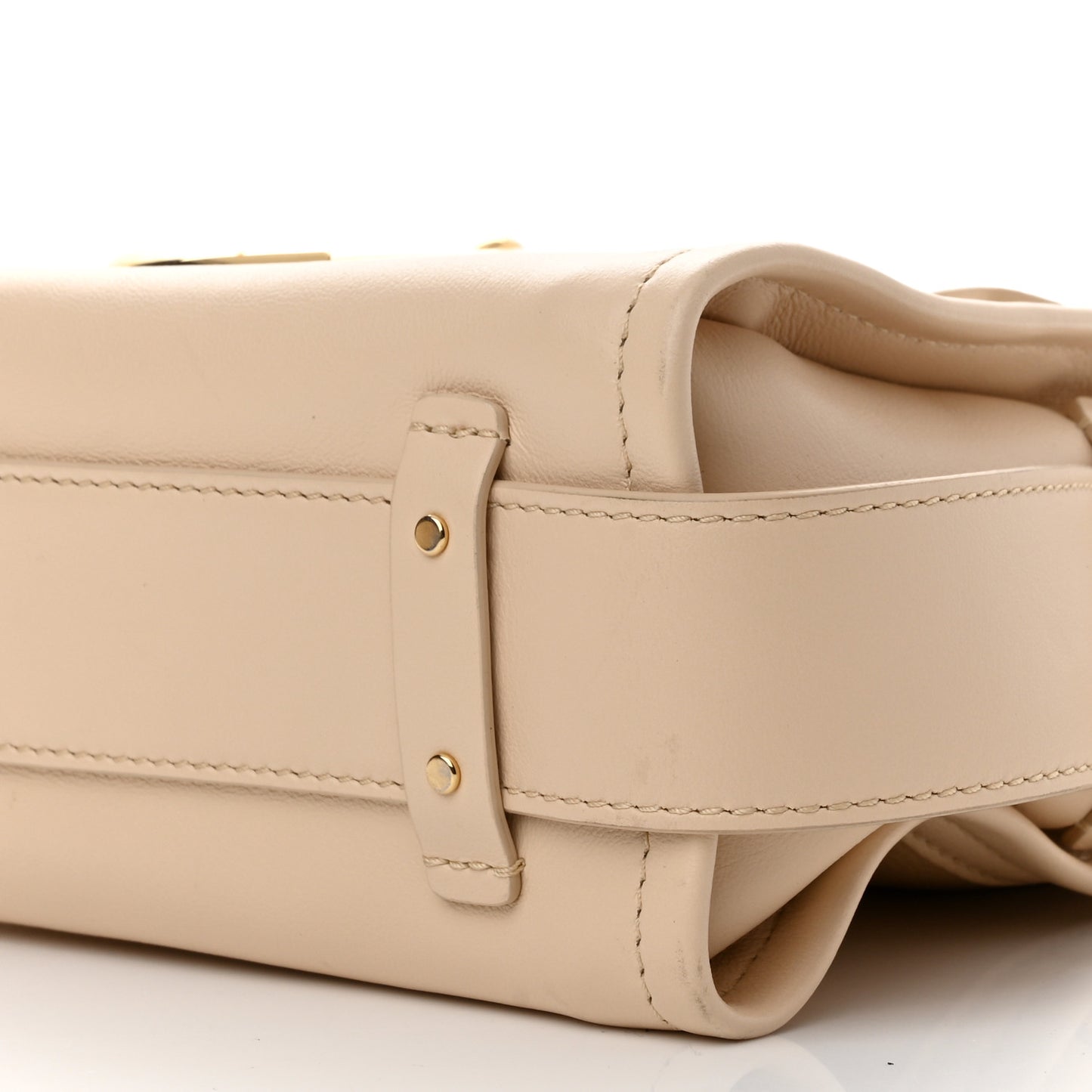 Calfskin Mini Tess Day Bag Sweet Beige