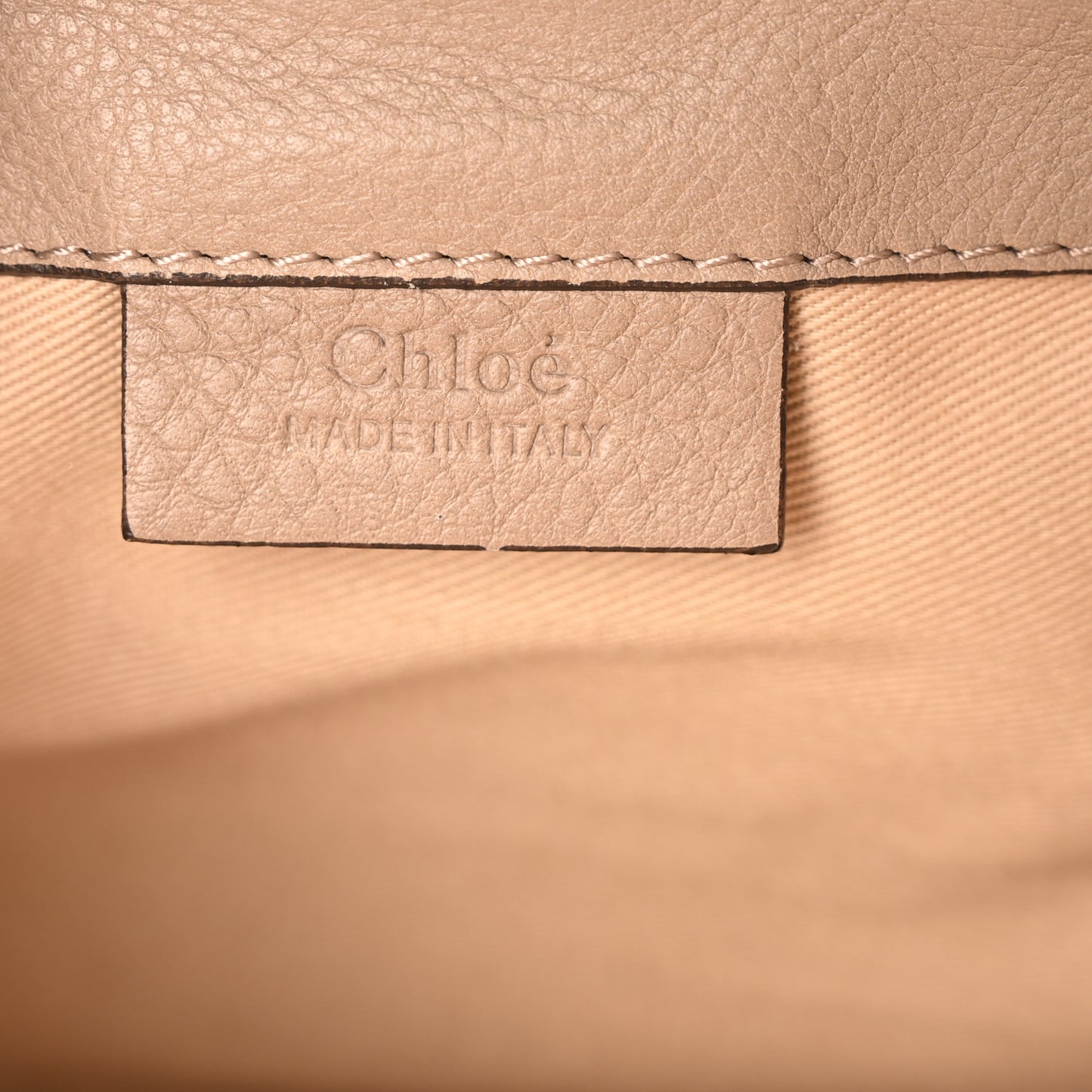 Suede Calfskin Mini Faye Backpack Motty Grey