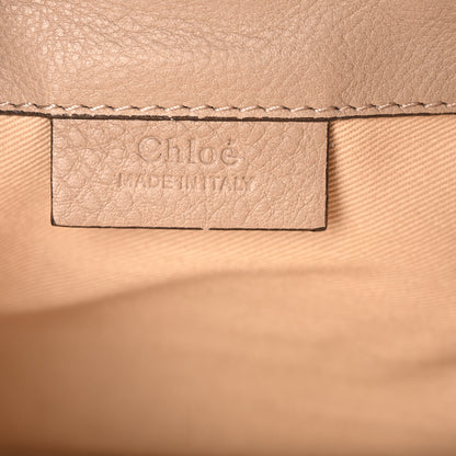 Chloe Suede Calfskin Mini Faye Backpack Motty Grey 6 of 10