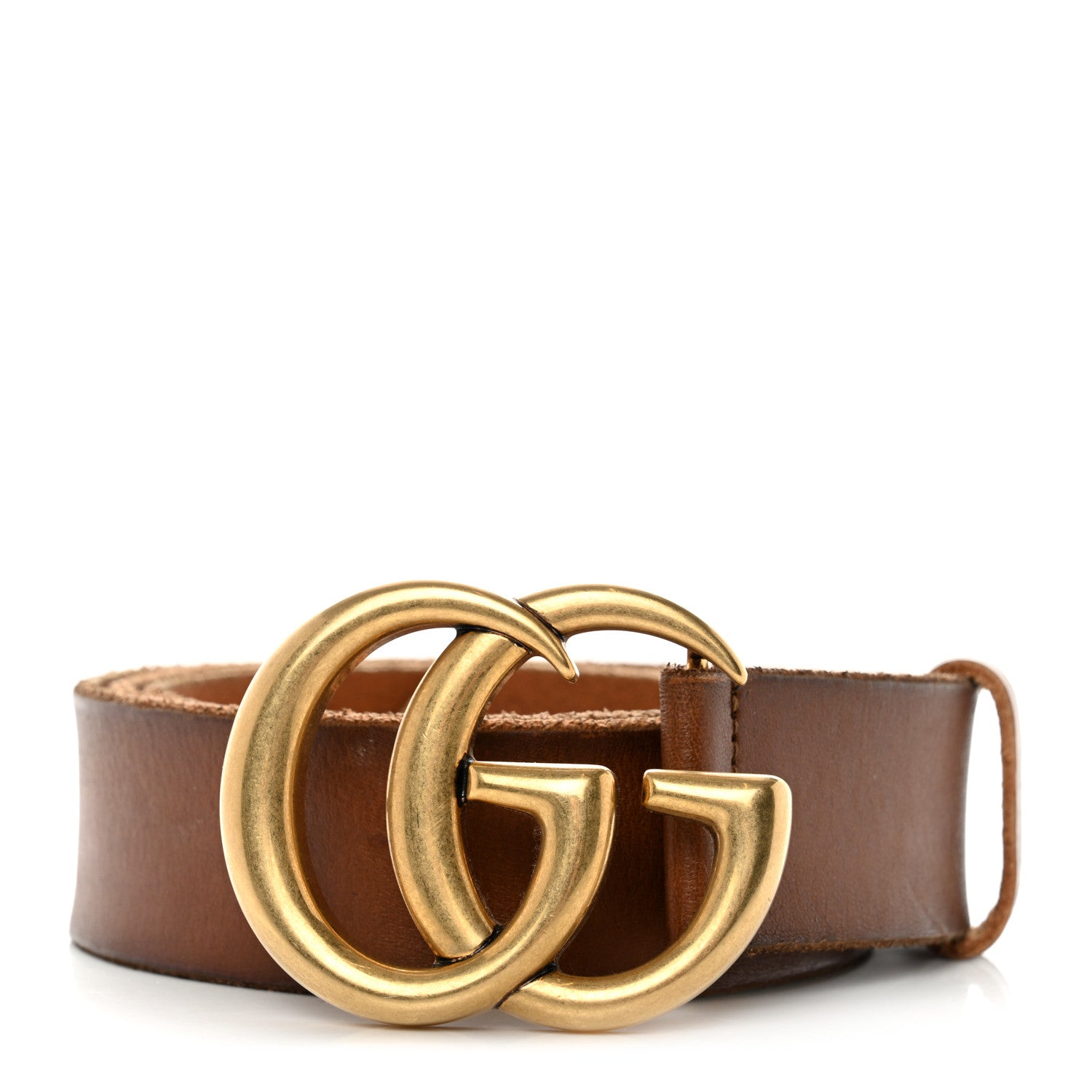 Gucci Faded Calfskin Double G 40mm Belt 110 44 Cuir 1 of 6