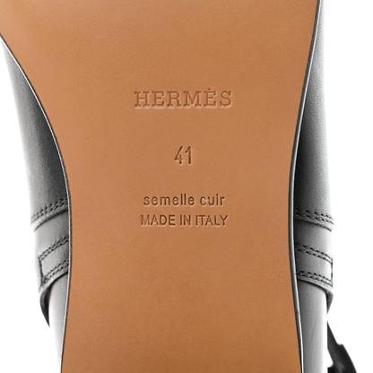 Hermes Calfskin Neo Ankle Boots 41 Black 6 of 9