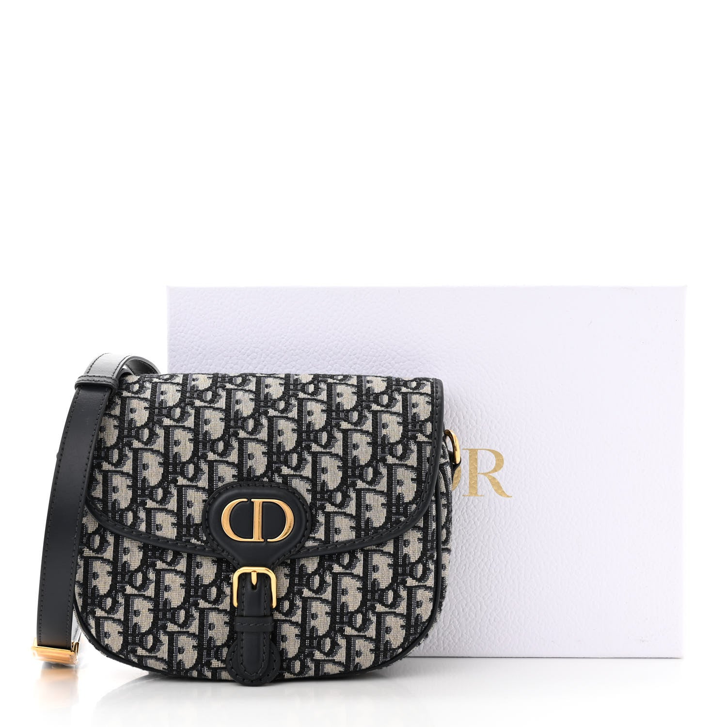 Christian Dior Oblique Medium Bobby Flap Blue 10 of 10