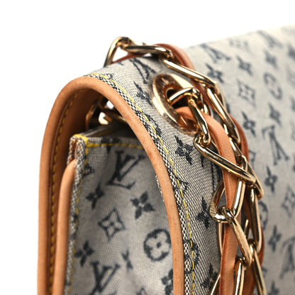 Louis Vuitton Mini Monogram Camille Blue 10 of 11