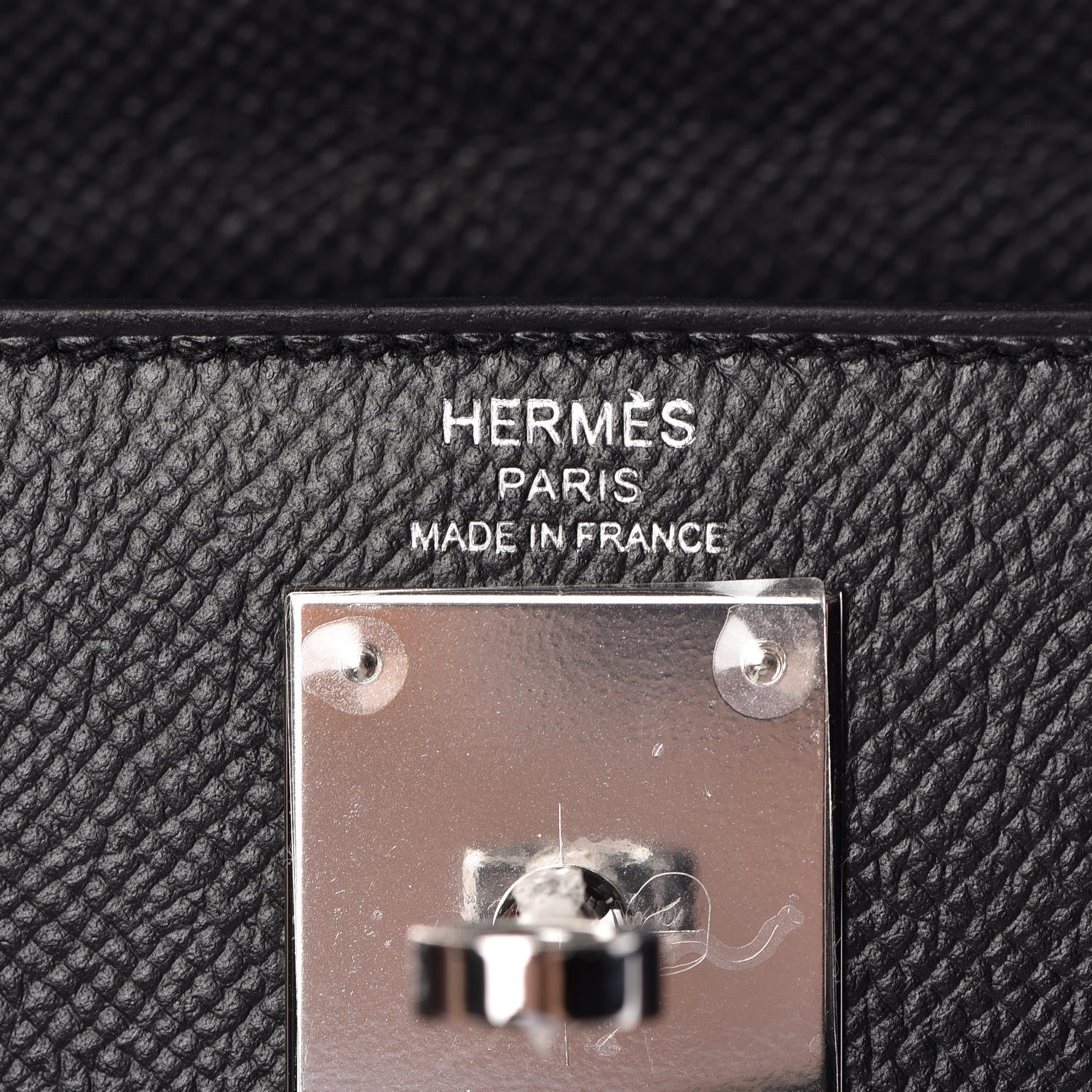 Hermes Epsom Kelly Sellier 28 Black 9 of 40