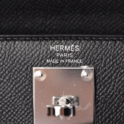 Hermes Epsom Kelly Sellier 28 Black 9 of 40