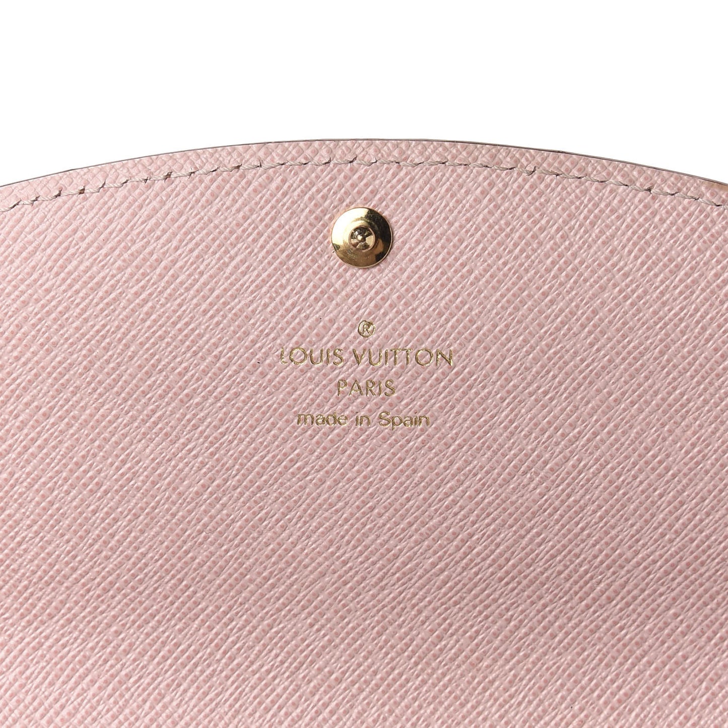 Damier Ebene Caissa Wallet Rose Ballerine
