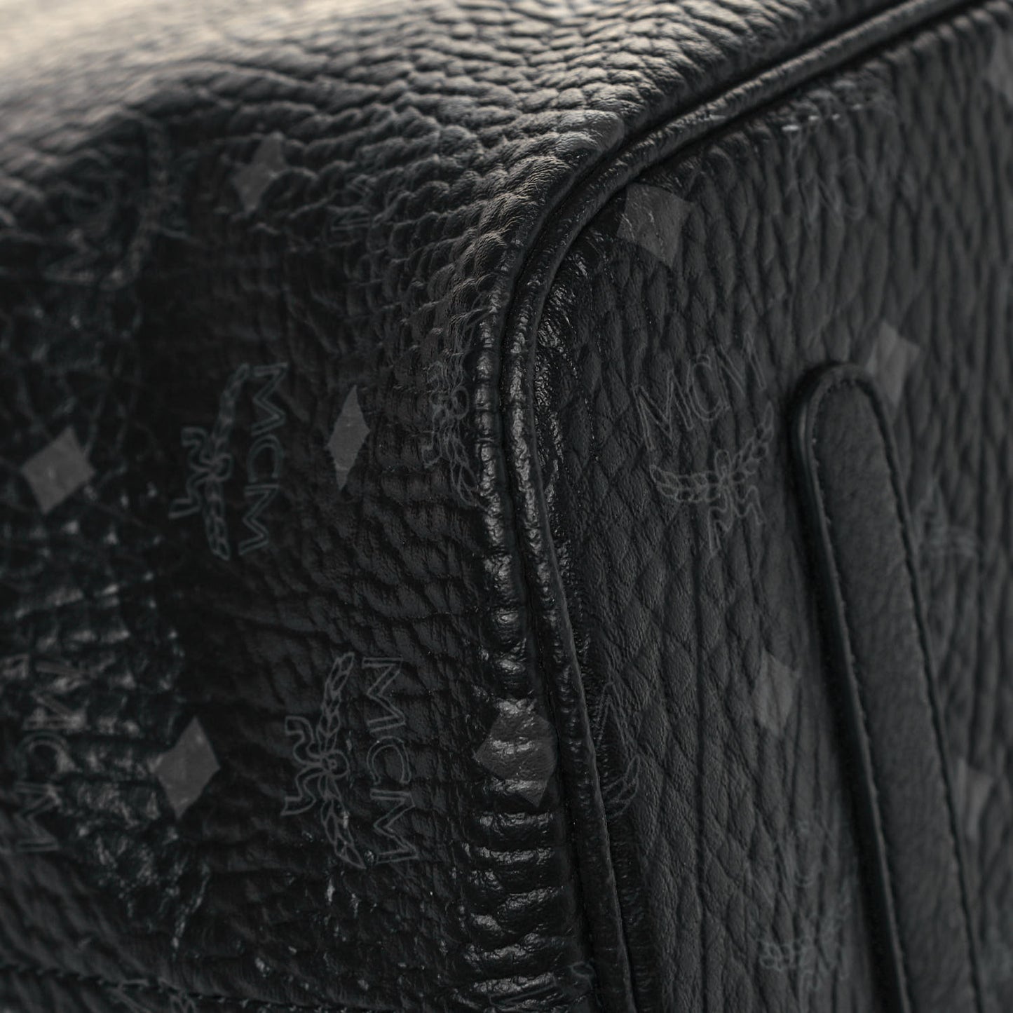Visetos Large Liz Reversible Shopper Tote Black