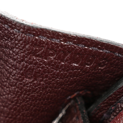 Hermes Togo Birkin 25 Rouge Sellier 7 of 11