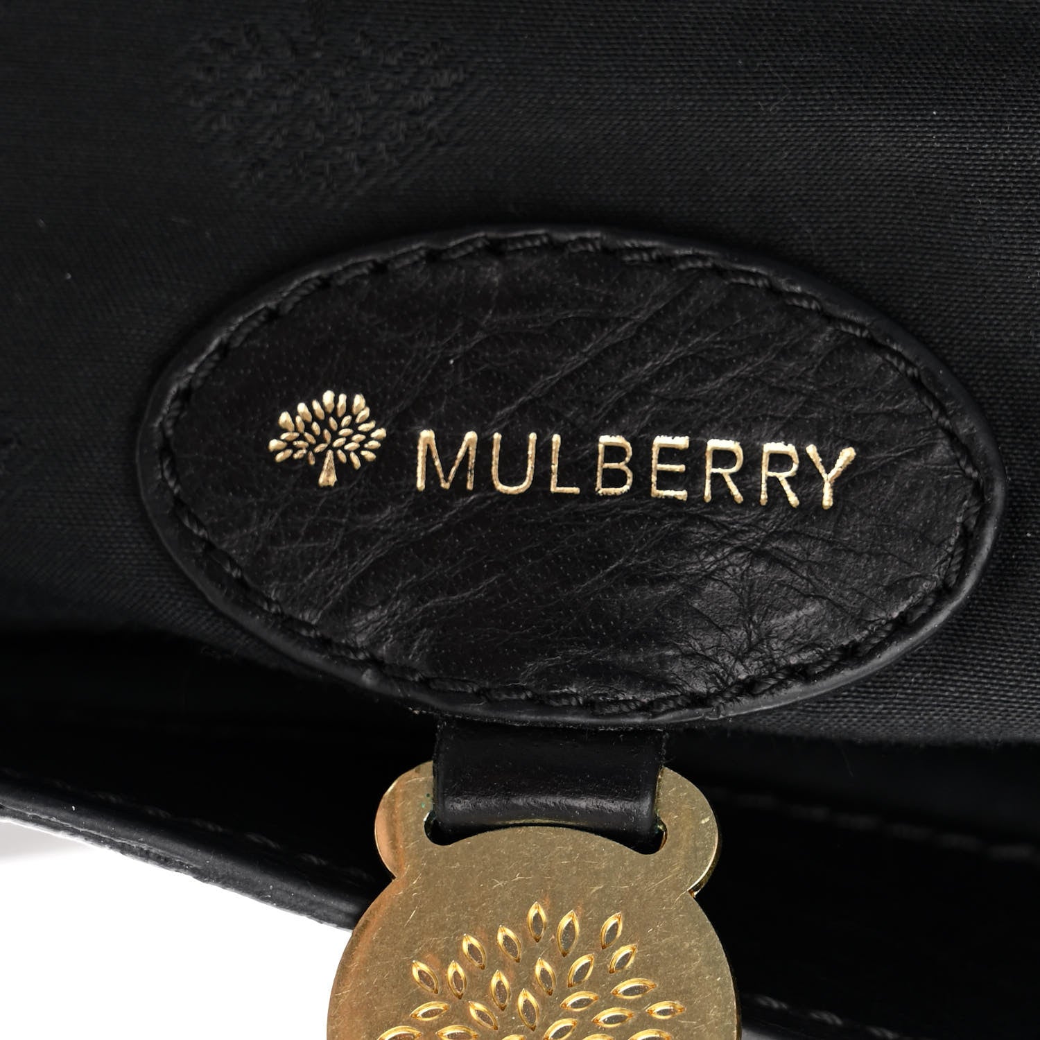 Mulberry Soft Buffalo Oversized Alexa Black 6 of 10