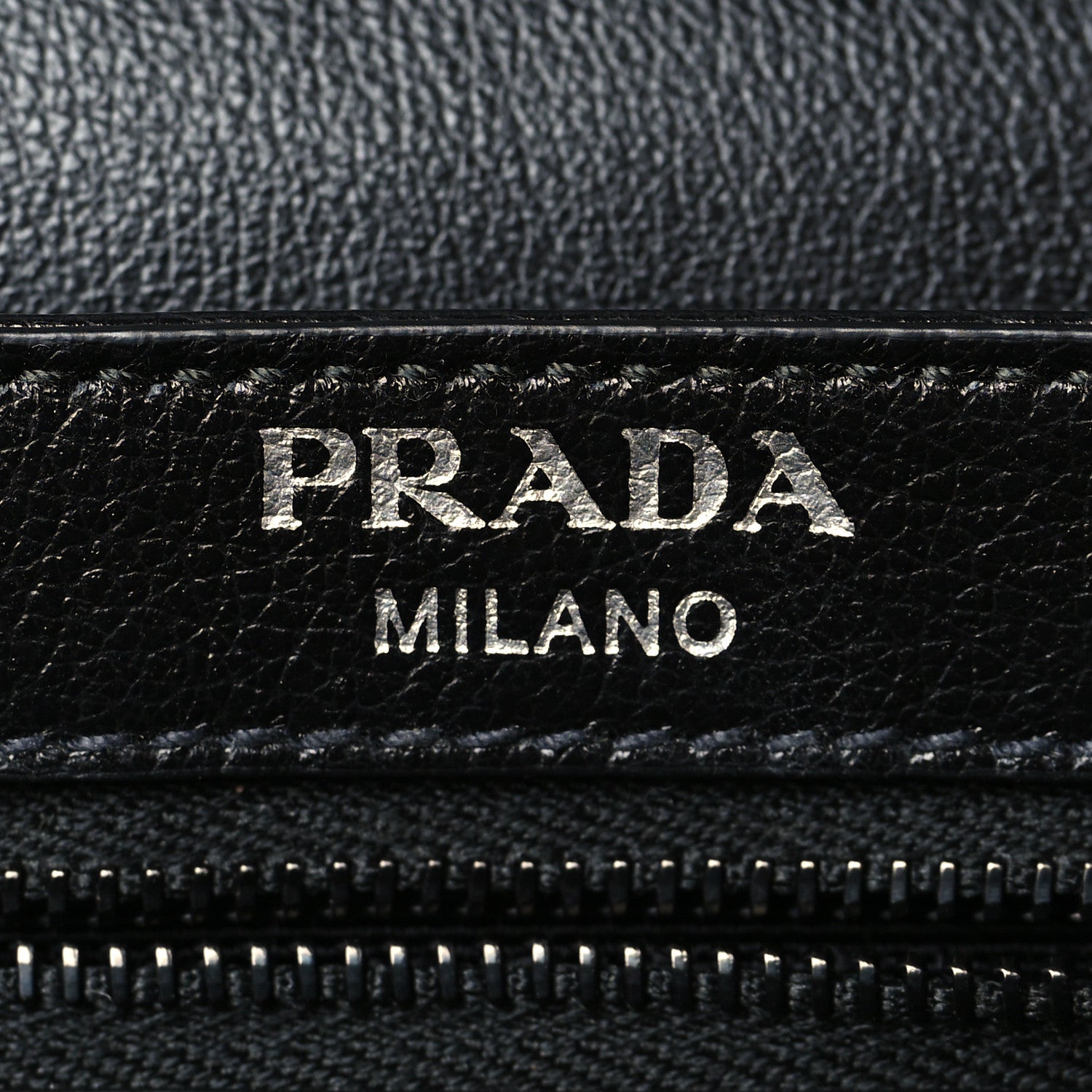 Prada Glace Calfskin Studded Crossbody White Black 7 of 10