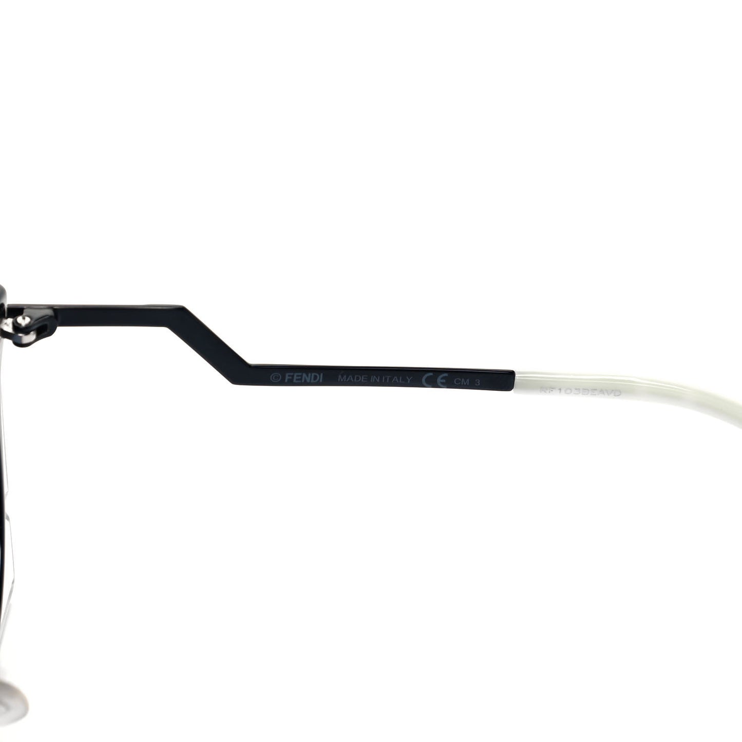Cat Eye Orchidea Sunglasses FF 0117/S Crystal Black