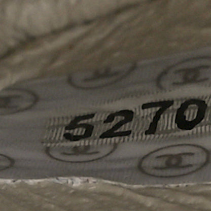 Chanel Canvas Camellia Embroidered Medium Double Flap Ivory 6 of 11