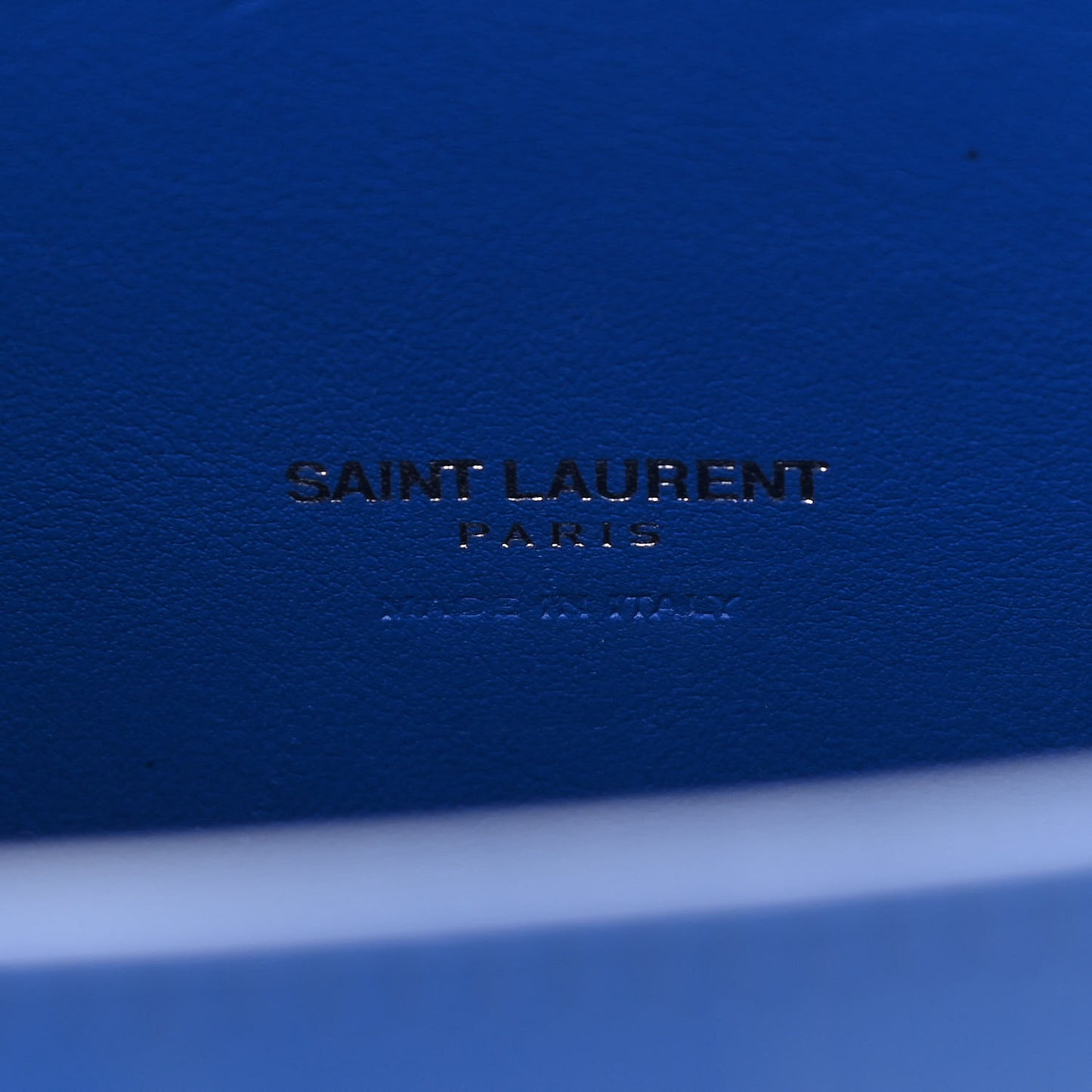 Calfskin Crocodile Embossed Small Sac De Jour Royal Blue
