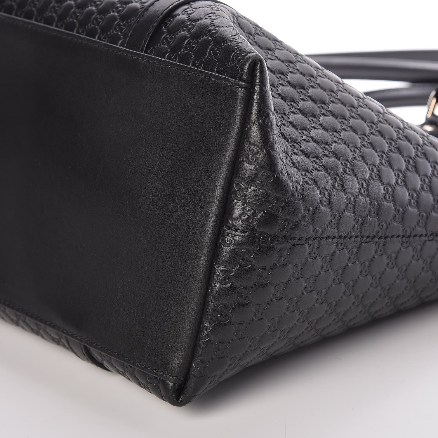 Gucci Soft Microguccissima Dome Satchel Black 9 of 9