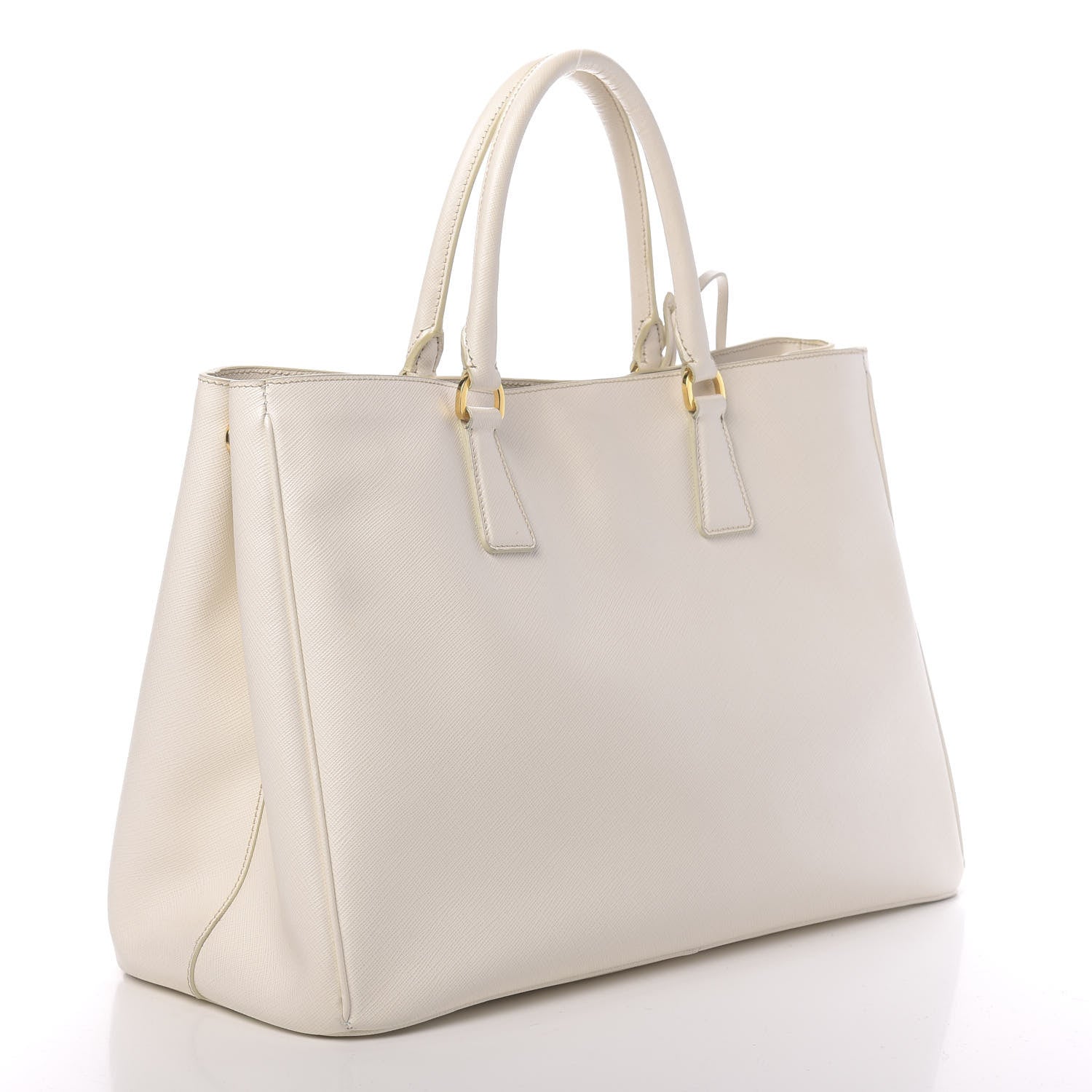 Prada Saffiano Lux Large Tote Talco 3 of 14