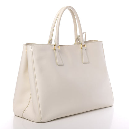 Prada Saffiano Lux Large Tote Talco 3 of 14