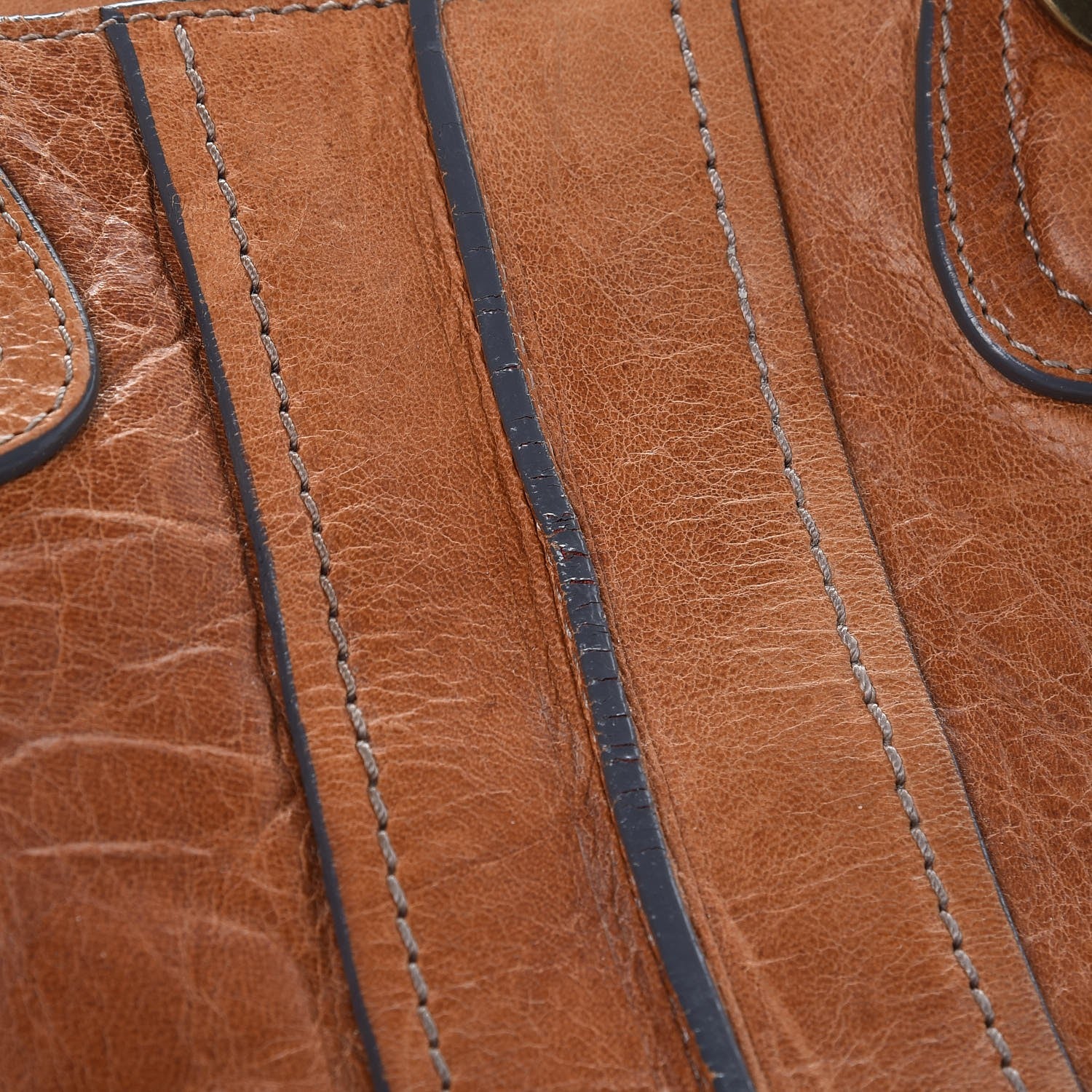 Chloe Lambskin Heloise Satchel Gazelle 11 of 13