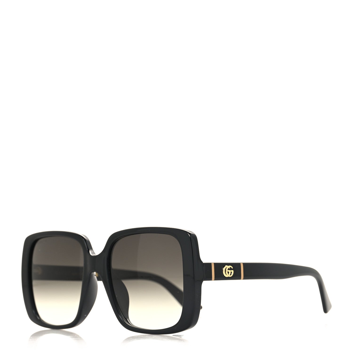 Gucci Acetate Square Frame GG0632SA Sunglasses Black 1 of 8