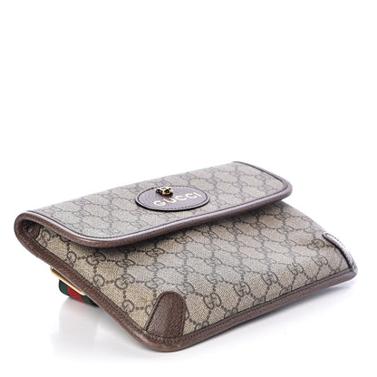 Gucci GG Supreme Monogram Neo Vintage Web Belt Bag Brown 4 of 9