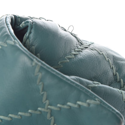 Chanel Calfskin Ultimate Stitch Flap Turquoise 14 of 15