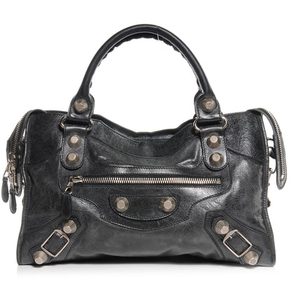 Balenciaga Agneau Giant 21 Silver Hardware City Black 1 of 7