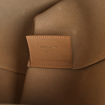Saint Laurent Calfskin Large Shopping Tote Toffee 7 of 11
