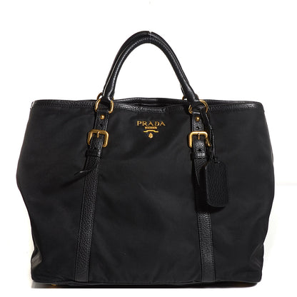 Prada Tessuto Nylon Tote Nero Black 1 of 10