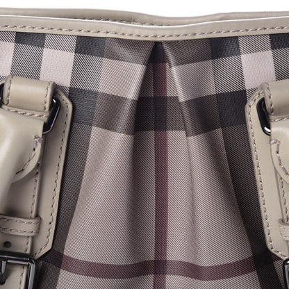 Burberry Smoked Check Small Northfield Tote Trench 10 of 10