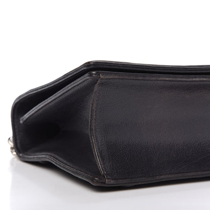Christian Dior Grained Calfskin Medium Diorama Flap Bag Black 6 of 10