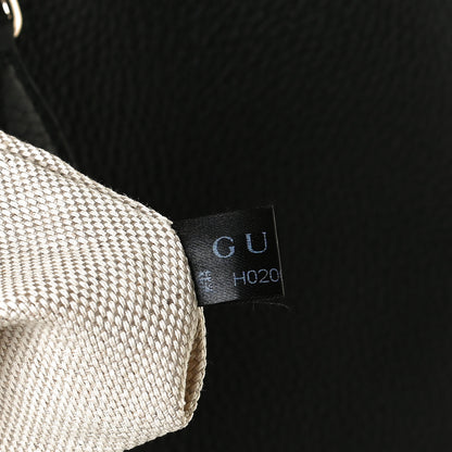 Gucci Pebbled Calfskin Medium Soho Chain Shoulder Bag Black 7 of 12