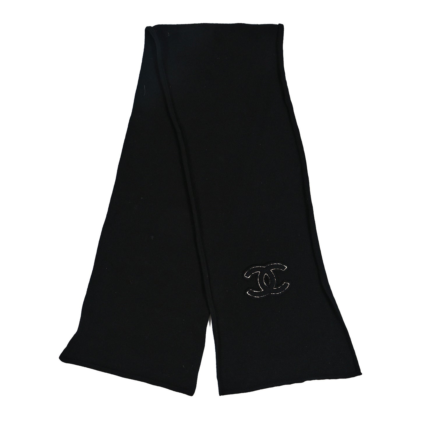 Cashmere CC Scarf Black