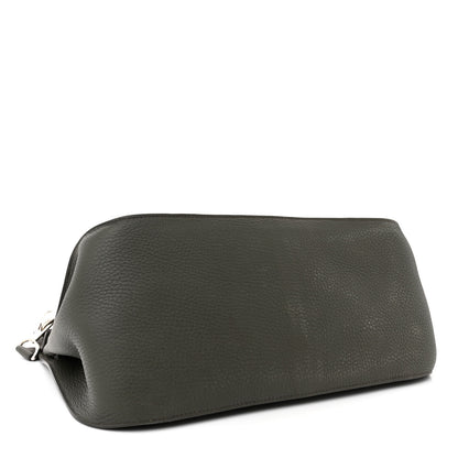 Hermes Taurillon Clemence Jypsiere 34 Vert De Gris 4 of 13