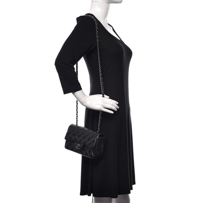Chanel Iridescent Caviar Quilted Mini Rectangular Flap Black 2 of 12