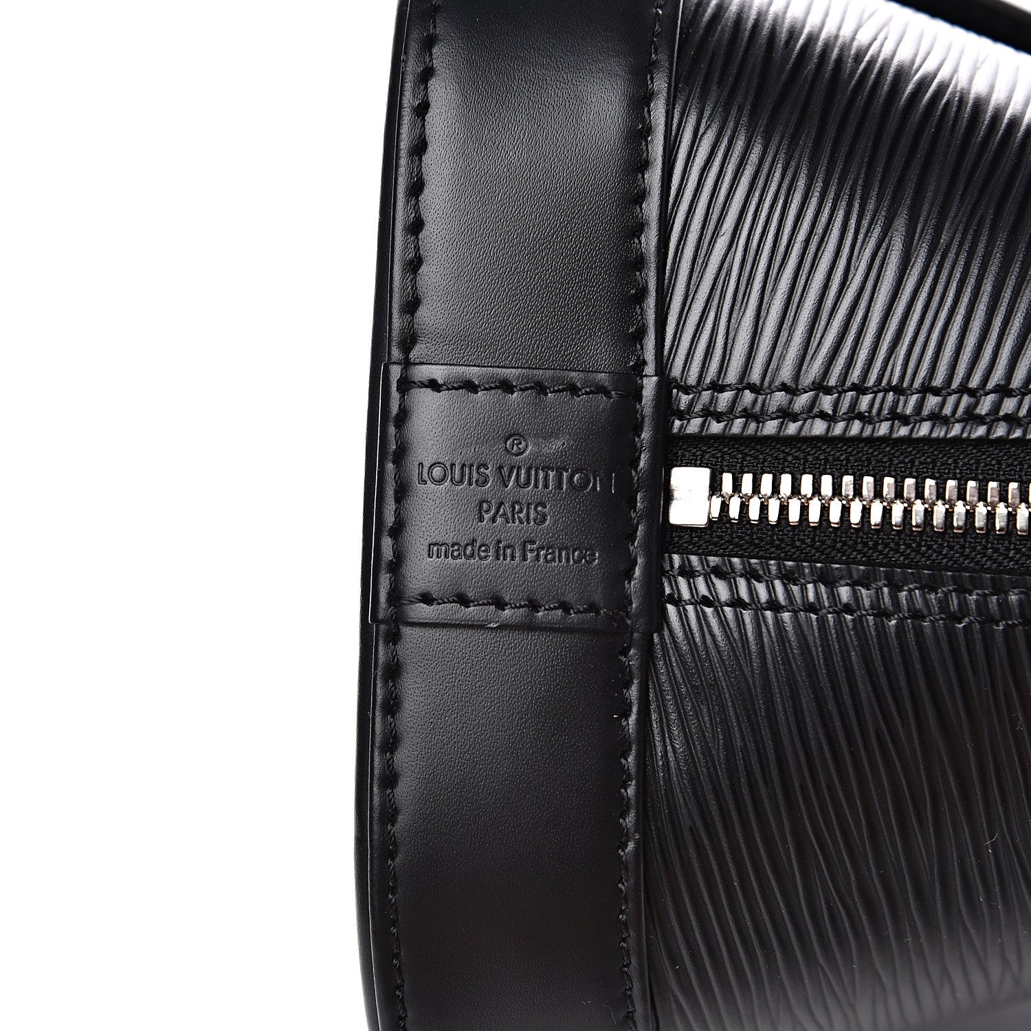 Louis Vuitton Epi Alma PM Black 6 of 9