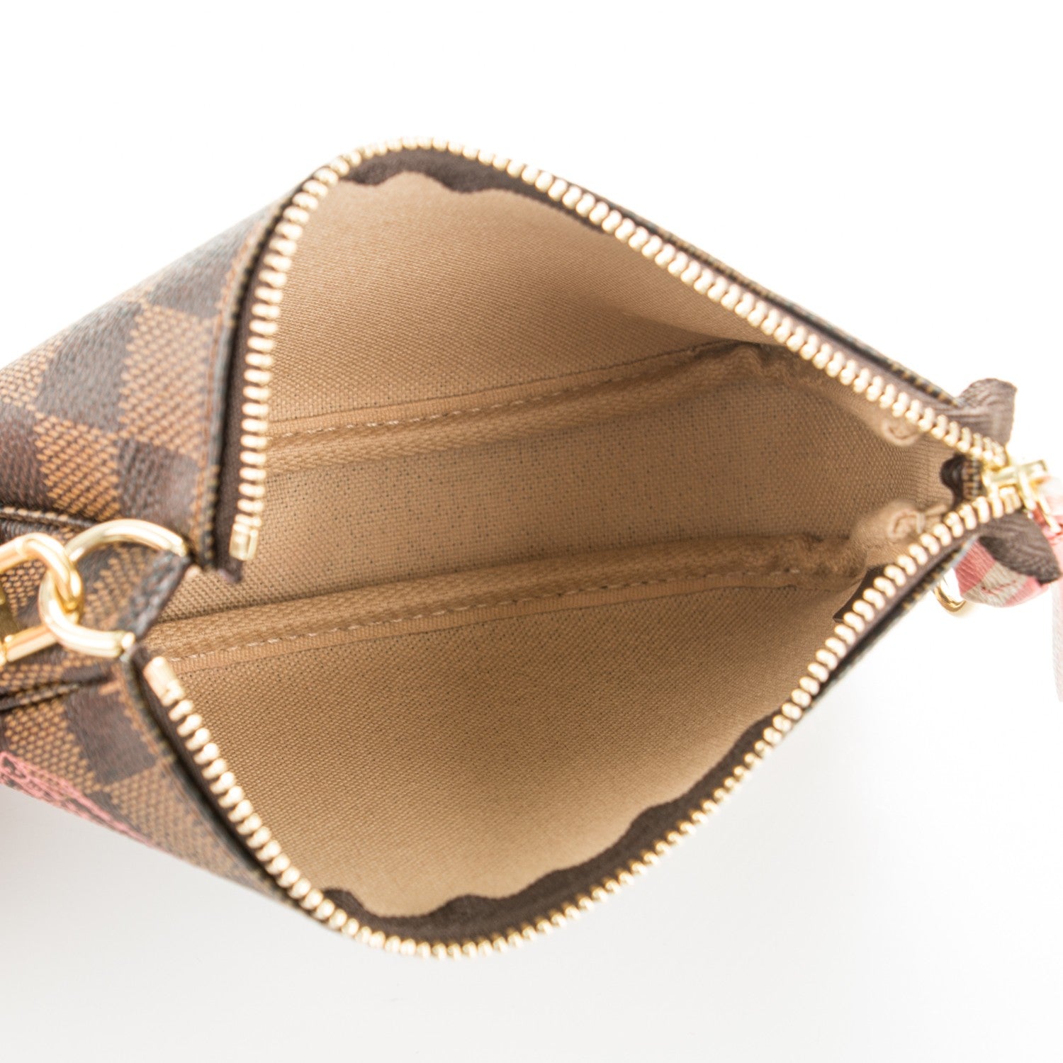 Louis Vuitton Damier Ebene 2014 Christmas Animation Mini Pochette Accessories 6 of 7