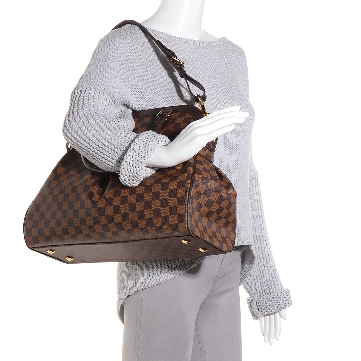 Louis Vuitton Damier Ebene Trevi GM 2 of 7