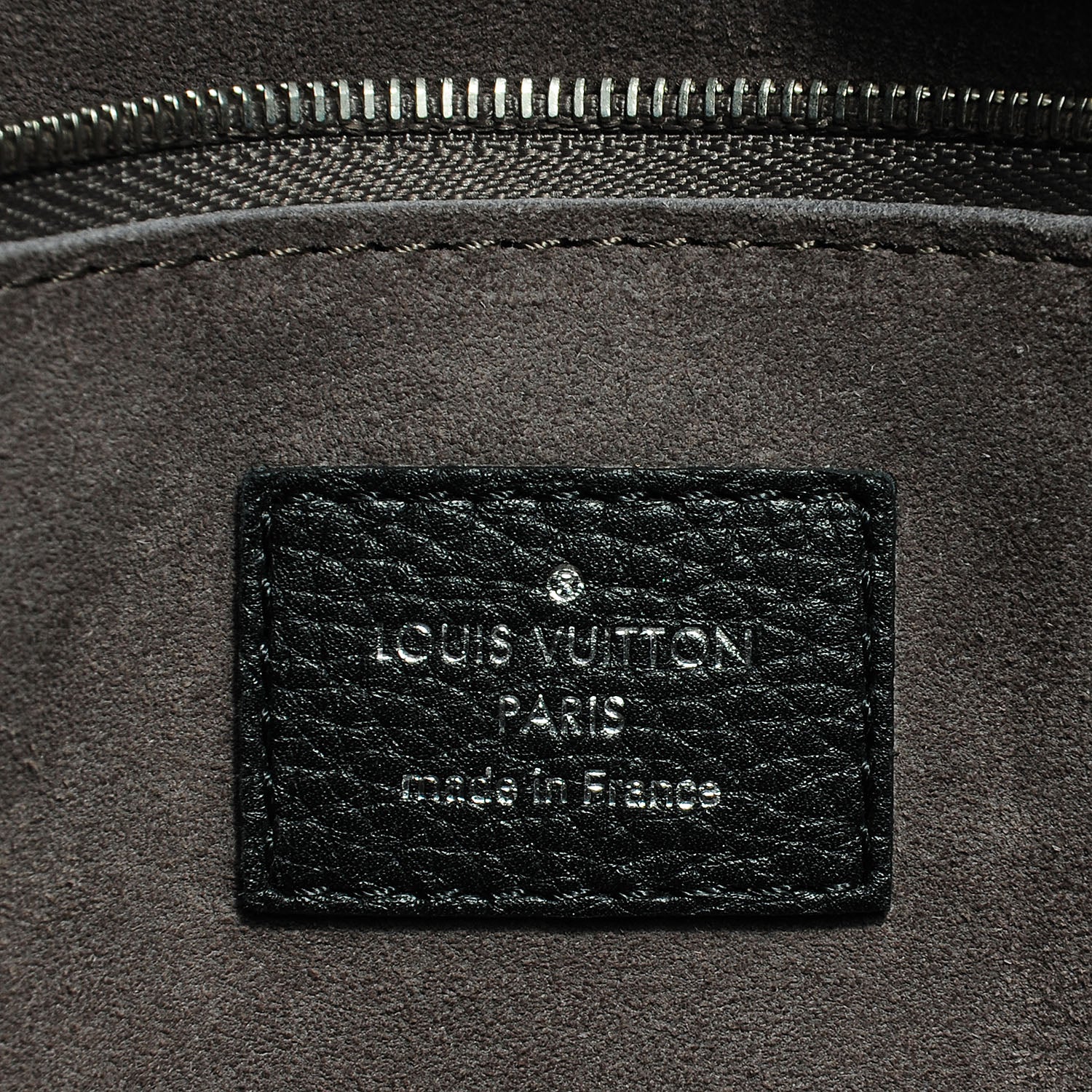 Louis Vuitton Veau Cachemire Soft Lockit MM Black 7 of 9