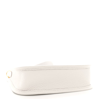 Hermes Taurillon Clemence Amazone Evelyne TPM New White 4 of 11