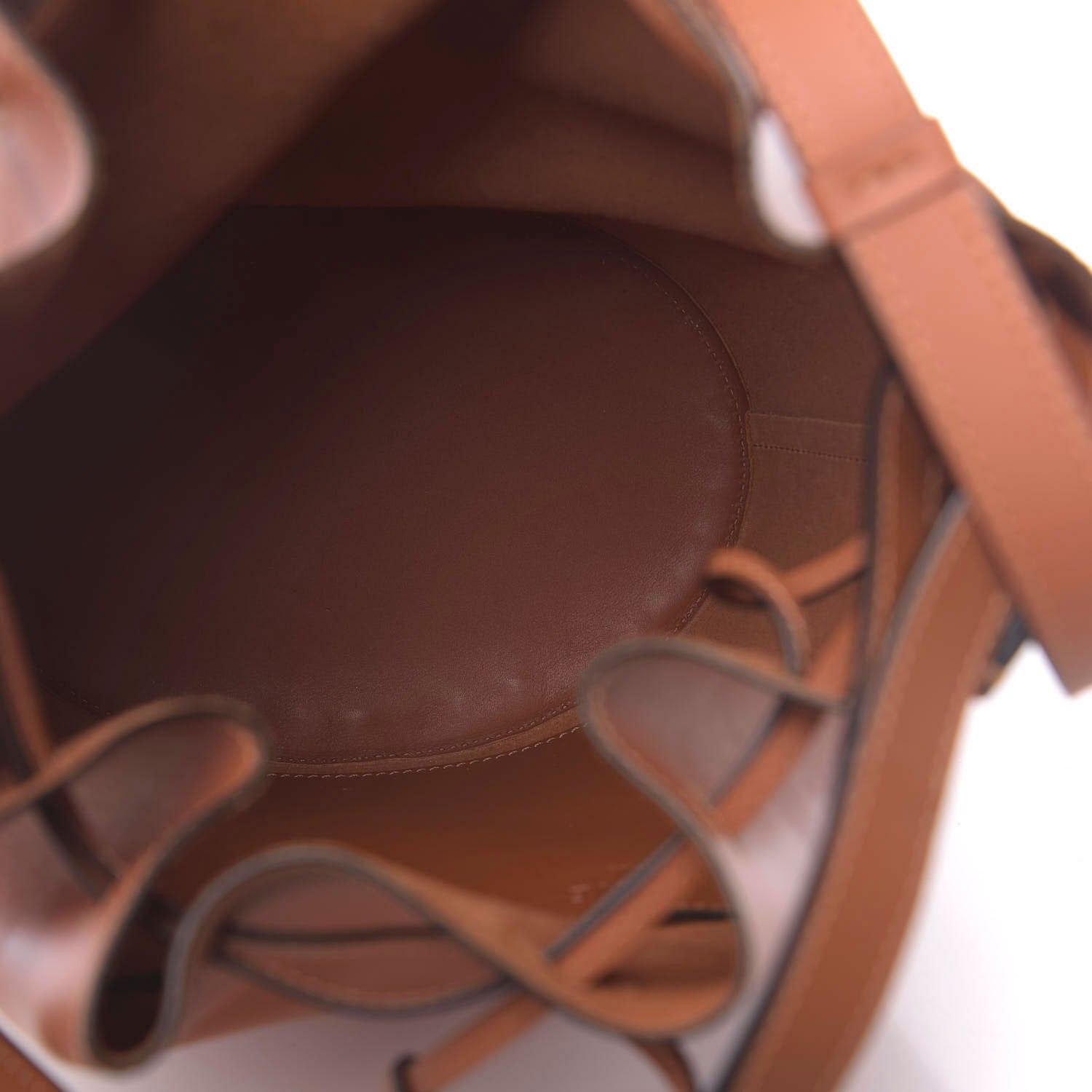 Loewe Calfskin Balloon Bucket Bag Tan 5 of 9