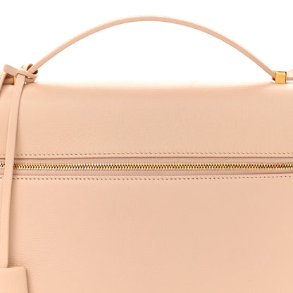 Loro Piana Grained Calfskin Extra Bag L27 Feather Pink 7 of 9