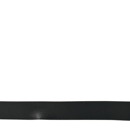 Gucci Moon Calfskin Scales Double G 40mm Belt 80 32 Black 6 of 7
