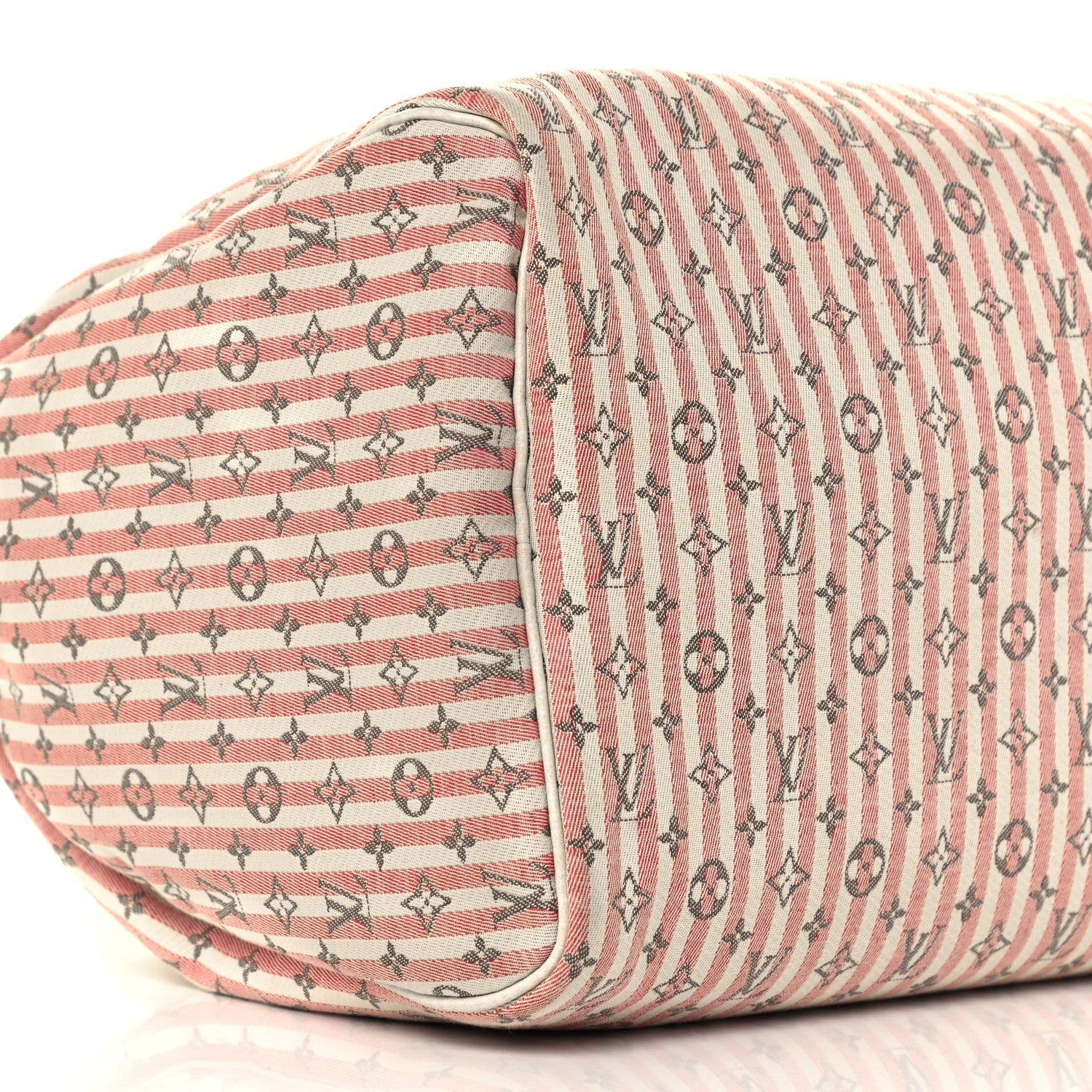 Louis Vuitton Mini Lin Croisette Speedy 30 Rouge 9 of 10