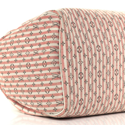 Louis Vuitton Mini Lin Croisette Speedy 30 Rouge 9 of 10