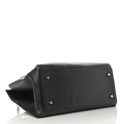 Celine Supple Calfskin Large Edge Shoulder Bag Black 4 of 17