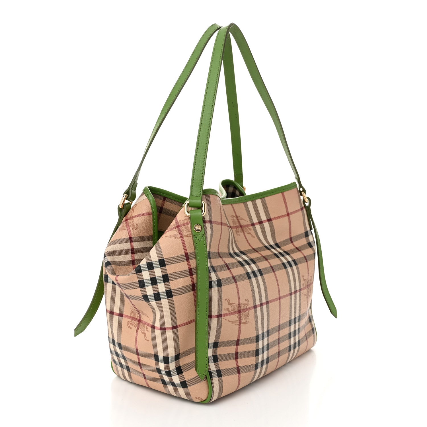 Burberry Haymarket Check Small Canterbury Tote Pine 3 of 10