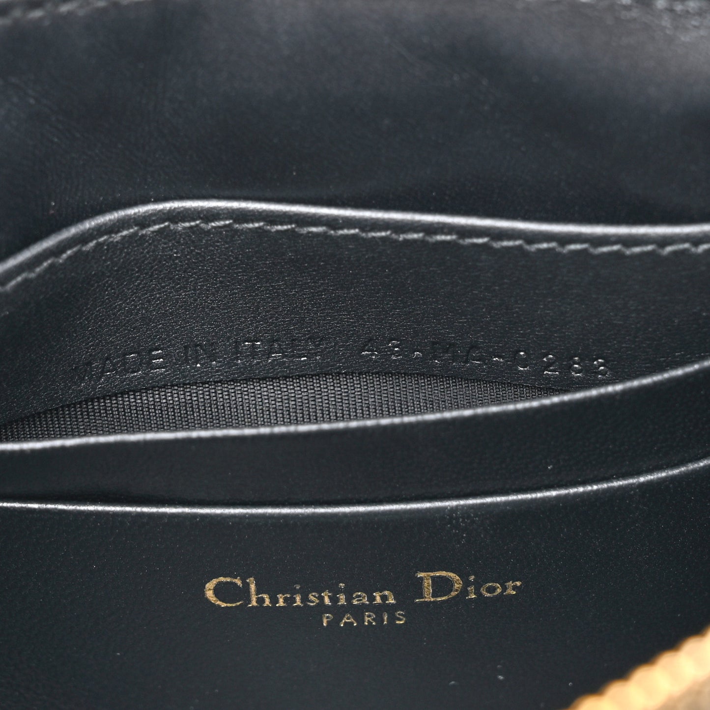 Lambskin Cannage Miss Dior Midi Mini Bag Black